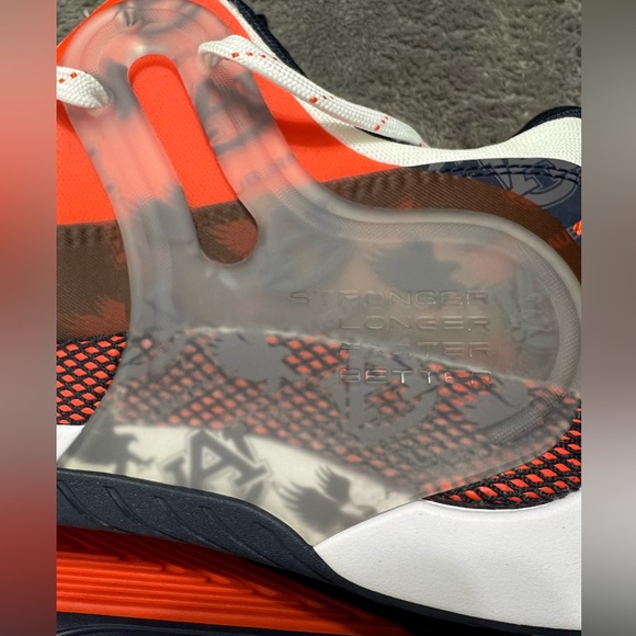 Under Armour Auburn Tigers TriBase Shoes - Picture 11 of 11